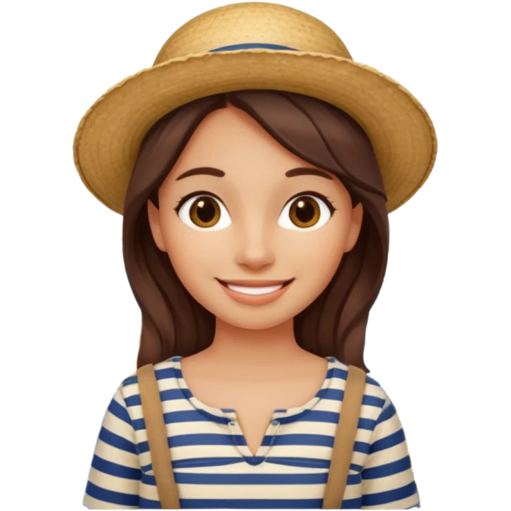 venice gondolier girl emoji