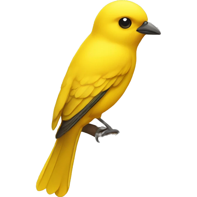 yellow bird emoji
