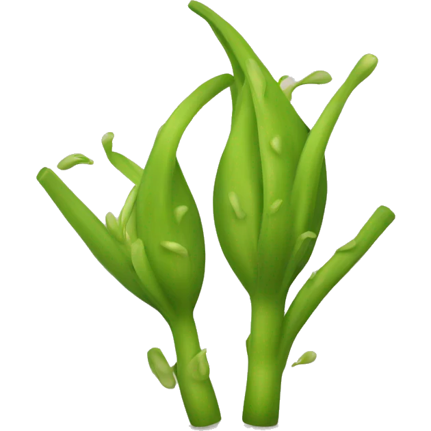 Flax sprouts emoji