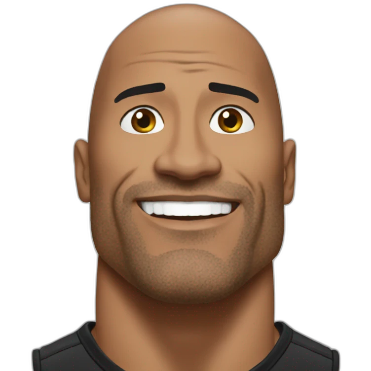 The rock emoji