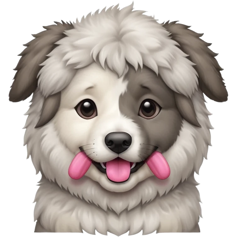 Щенок кавказской овчарки emoji