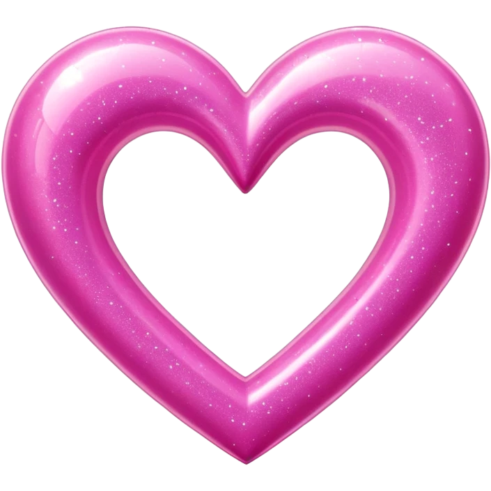 Barbie heart emoji
