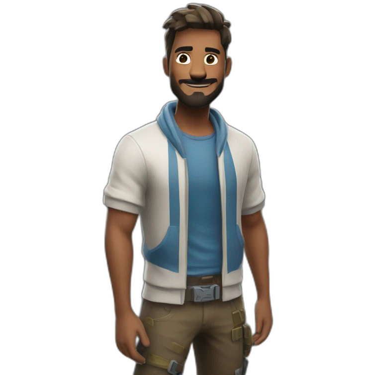 Personnage Fortnite emoji