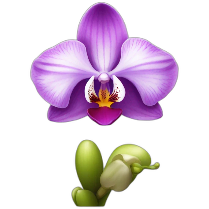 Orchid  emoji