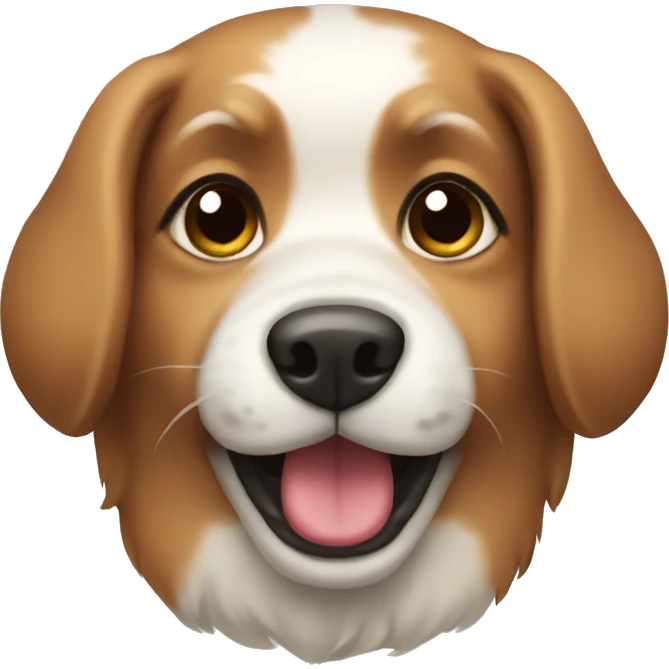 cute dog emoji