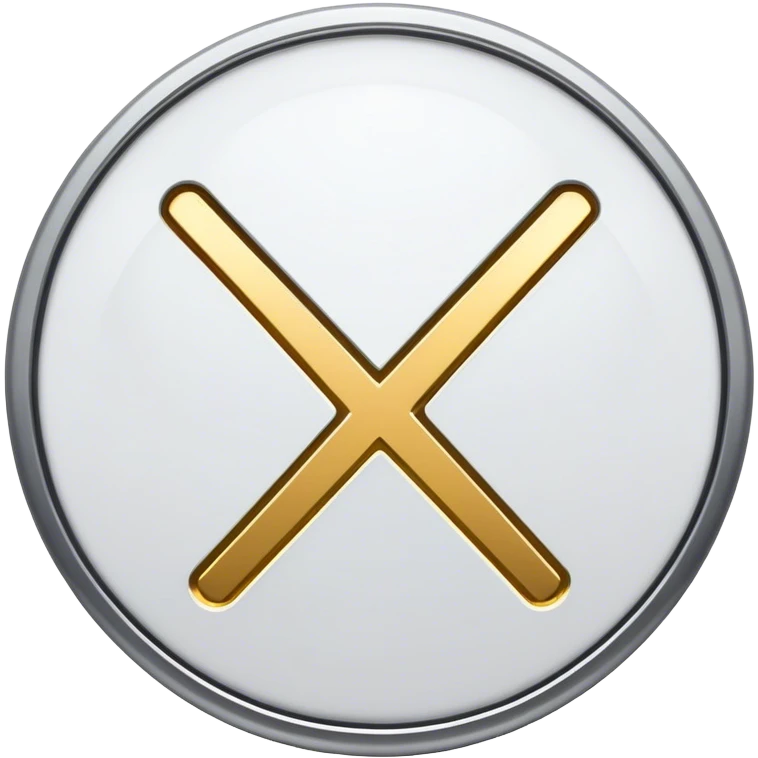 error x emblem emoji
