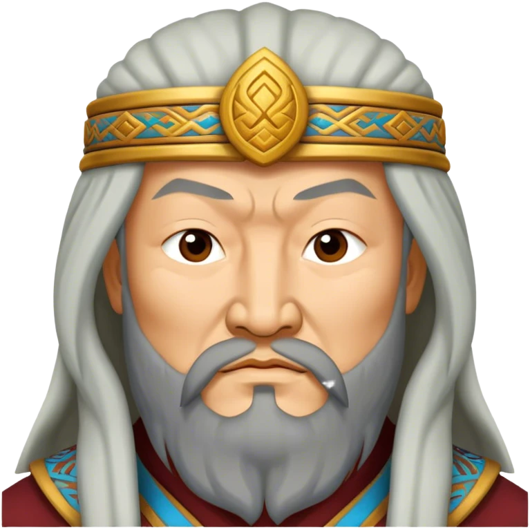 genghis khan photorealistic emoji