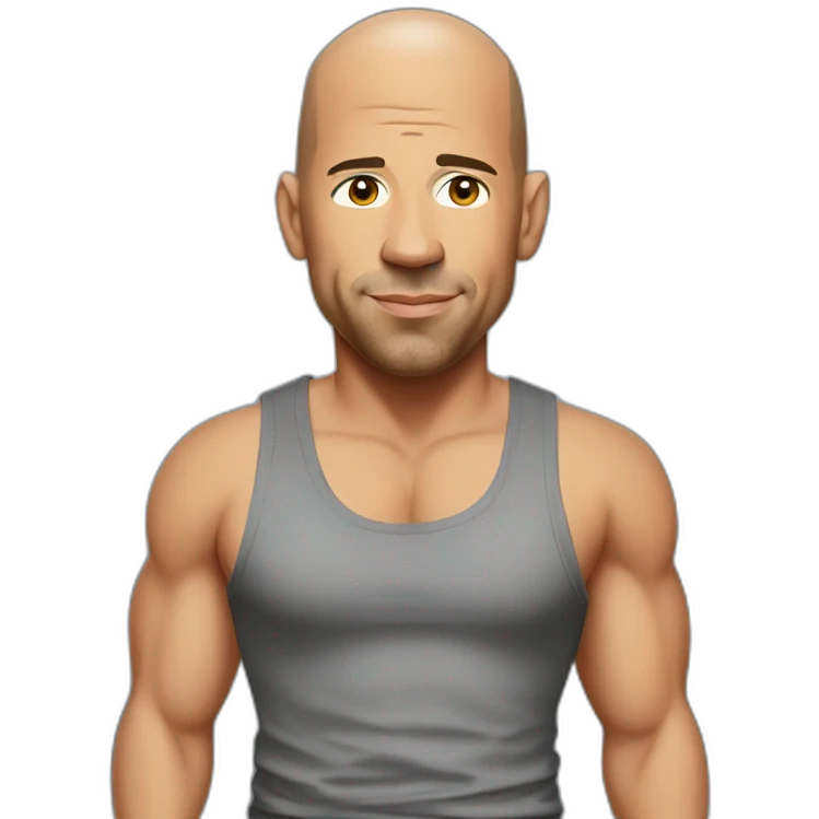 Vin diesel in tanktop emoji