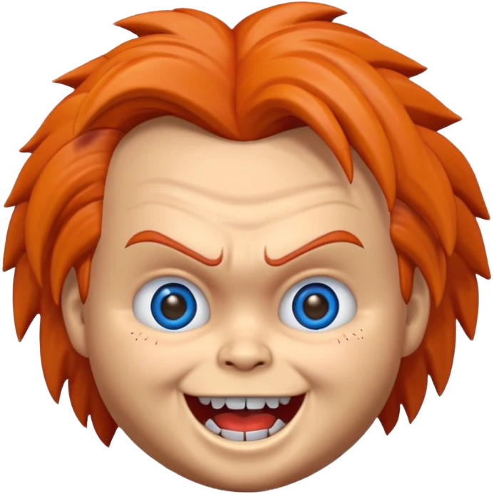Un emojin de chuky emoji