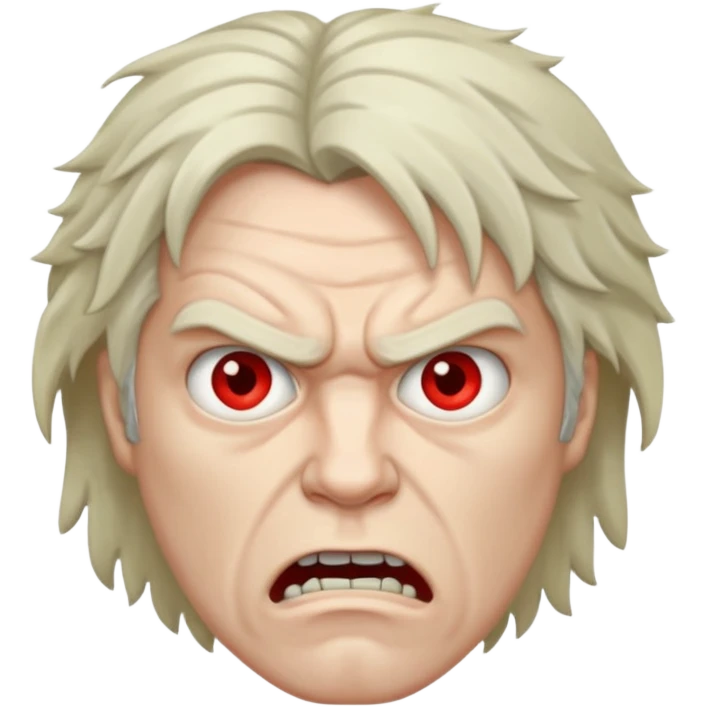 Angry serial killer emoji