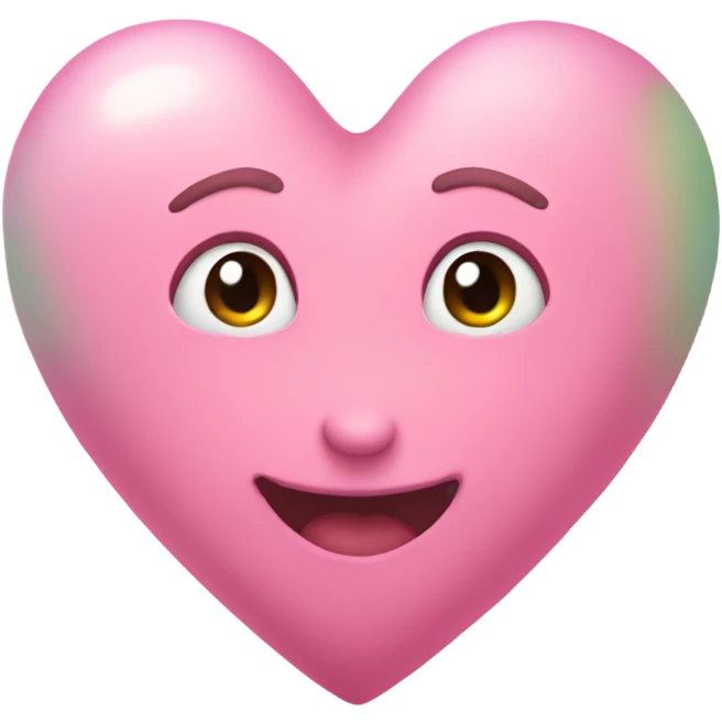 Corazón pastel emoji