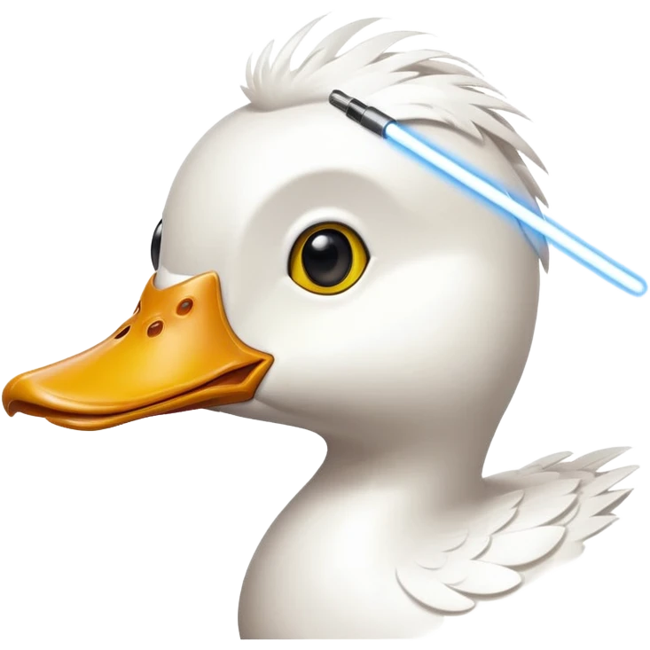 duck with laser eyes emoji