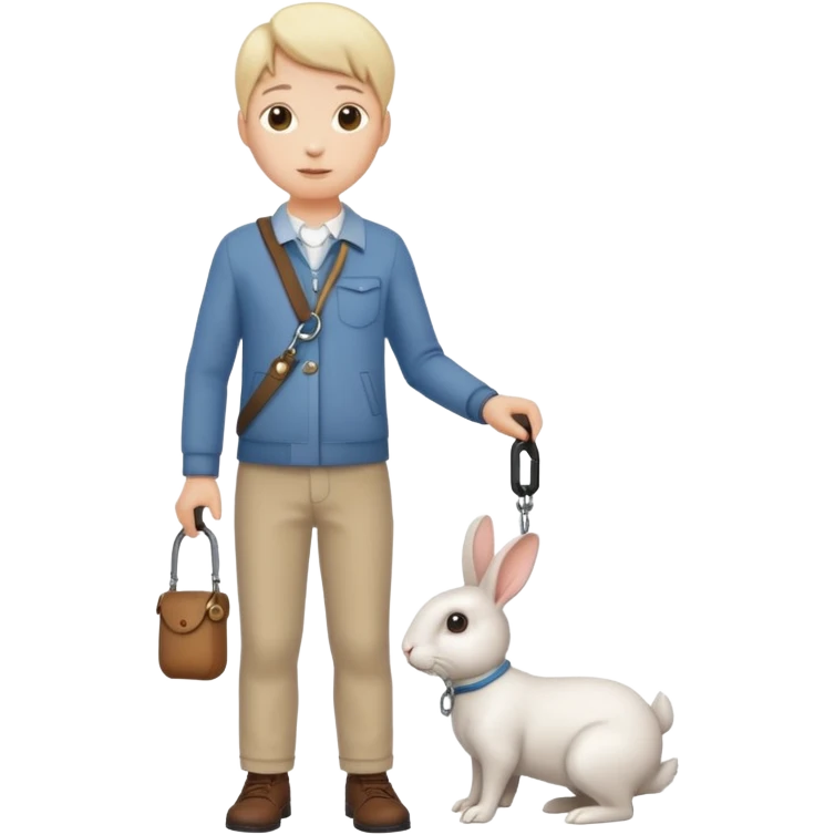 Walker + rabbit leash, Pet Walkers. emoji