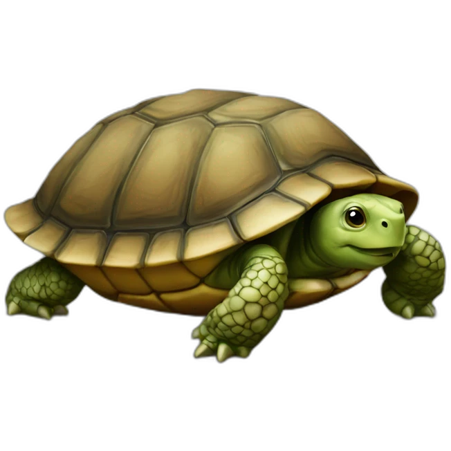 Caca sur tortue emoji
