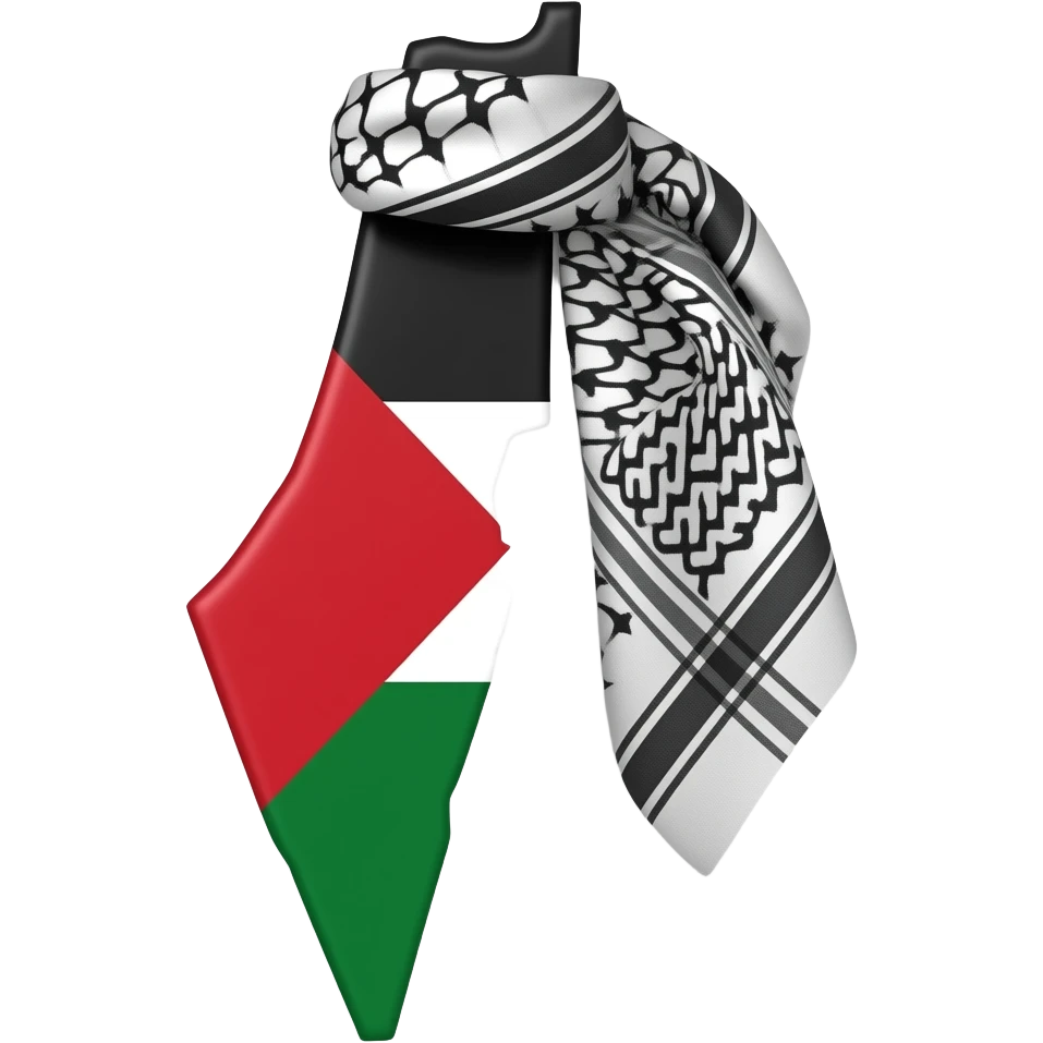 Can u make me like a Palestine kufia like the shape of the country in kufia look tho emoji