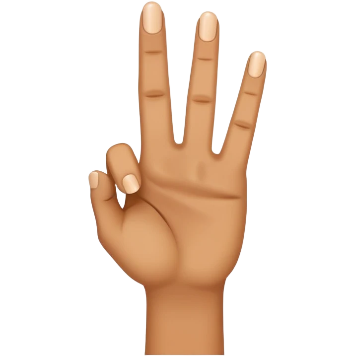 single finger emoji