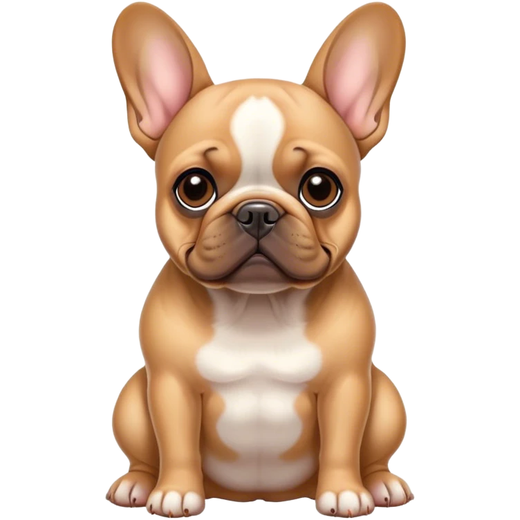Fawn French bulldog  emoji