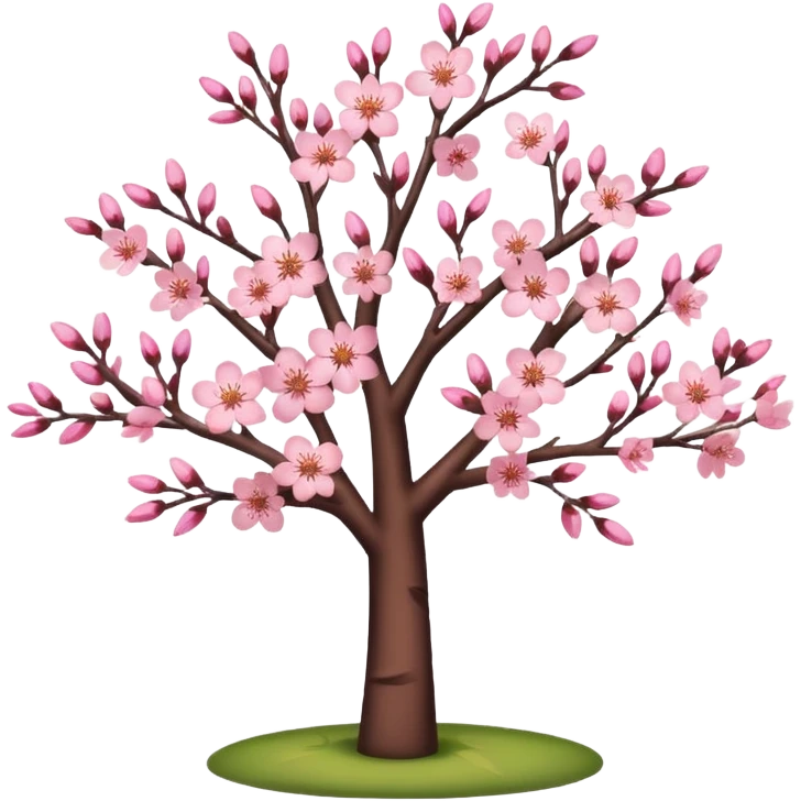 Cherry blossom tree emoji