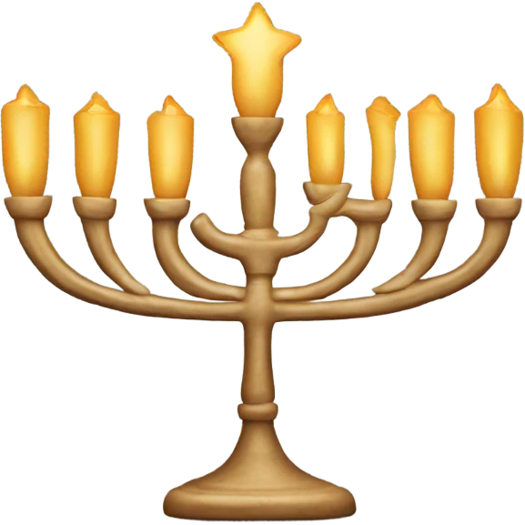 Menorah emoji