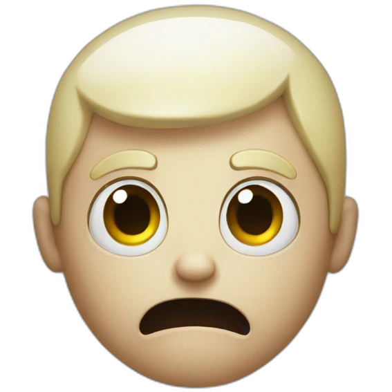 blanklob afraid emoji