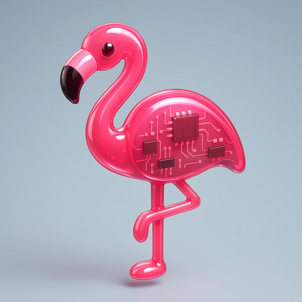 flamingo emoji