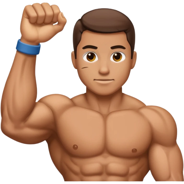 بازوی دو رنگ emoji