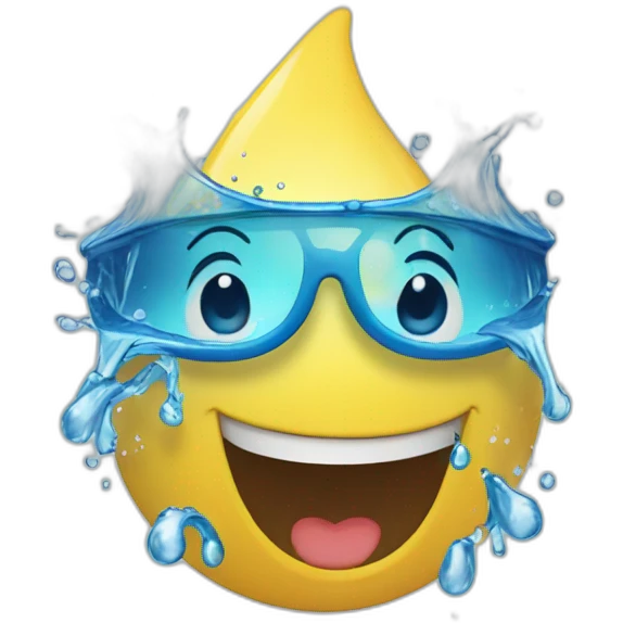 splashes of water emoji