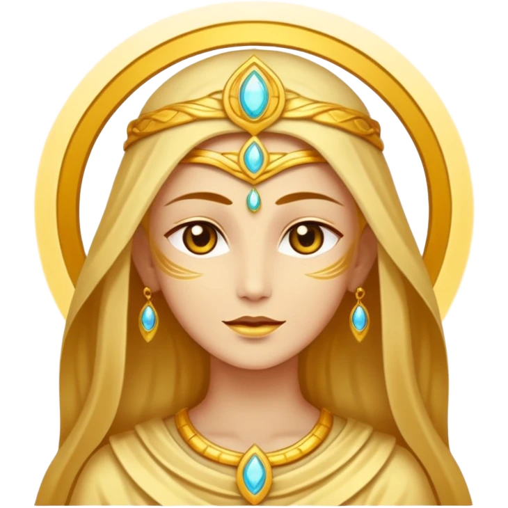 divinidad ancestral de luz emoji