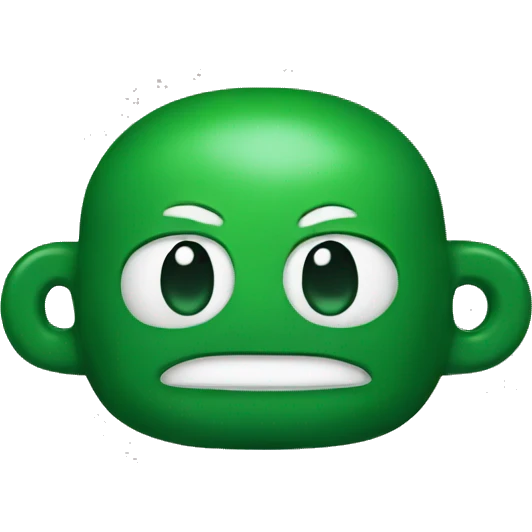 Green paci  emoji