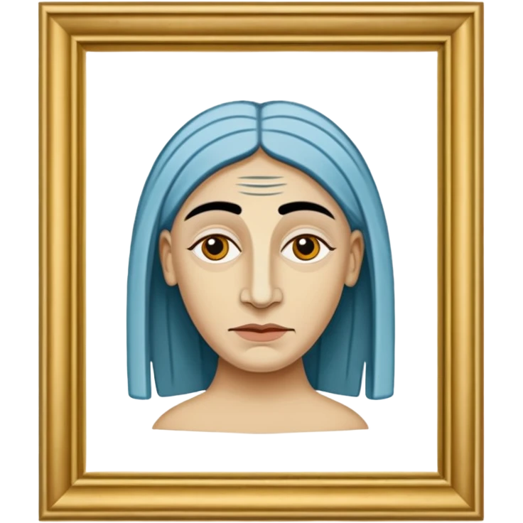 picasso painting frame emoji