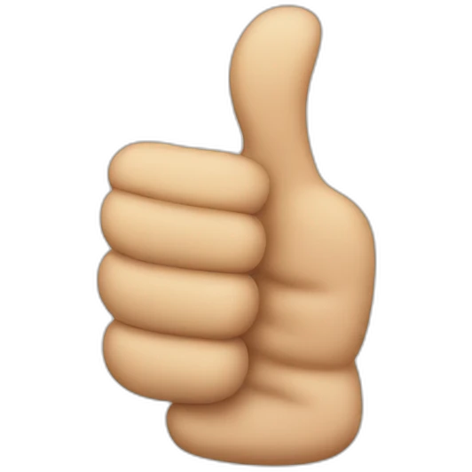 thumbs up emoji