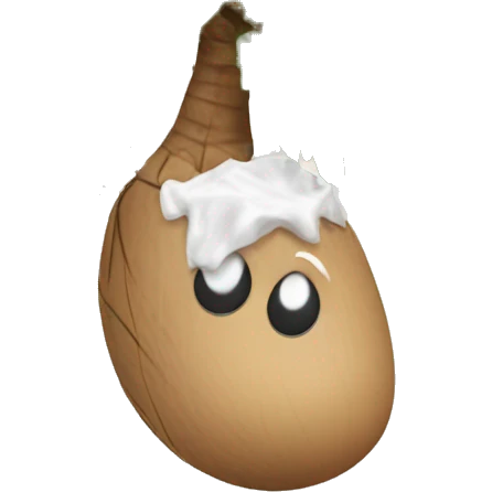 thumb coconut emoji