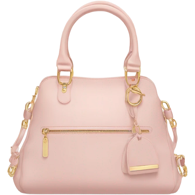 Pink bag emoji