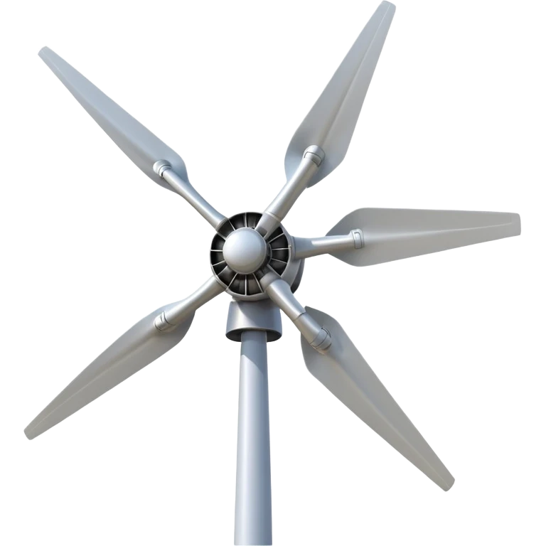Windrad zum strom erzeugen drei rotor blätter mehr wie im original bitte emoji