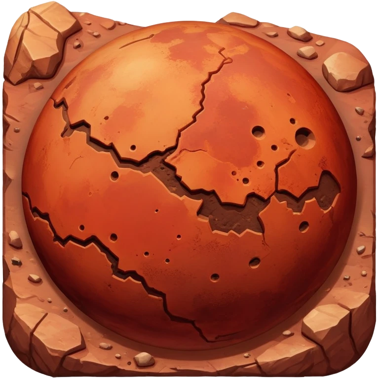 red planet Mercury emoji