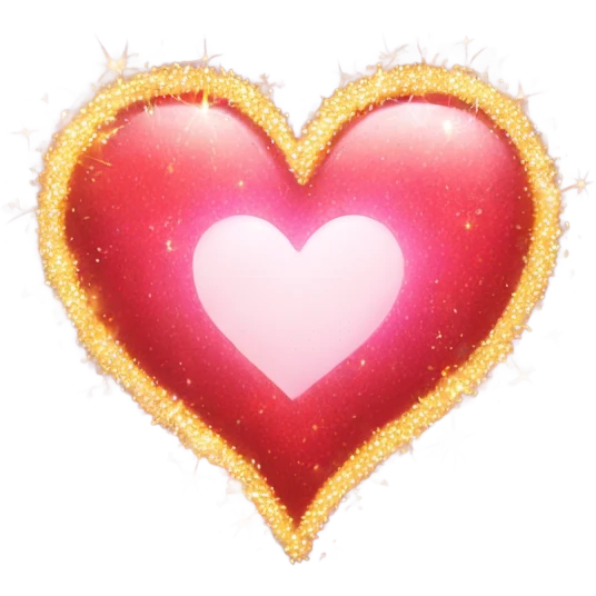 Heart with sparkles  emoji