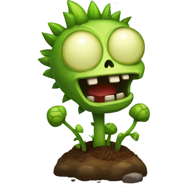 Plantas vs zombies emoji