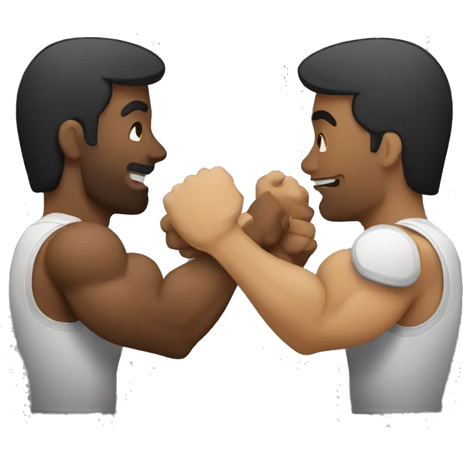 Arm wrestling  emoji