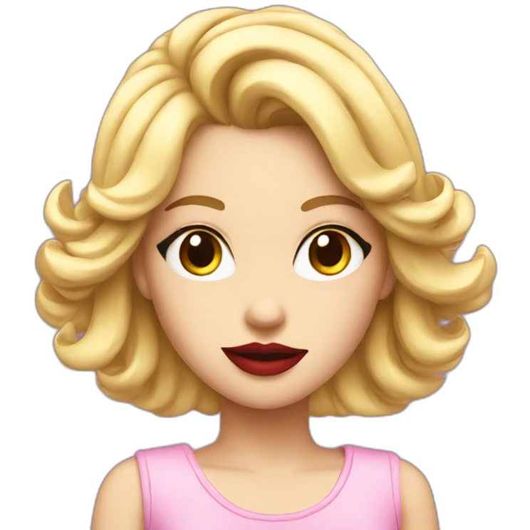 Material girl emoji