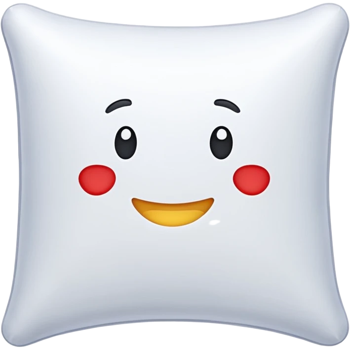 pillow inflatable emoji