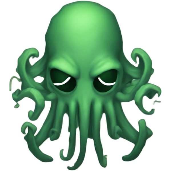 Cthulhu bandage emoji