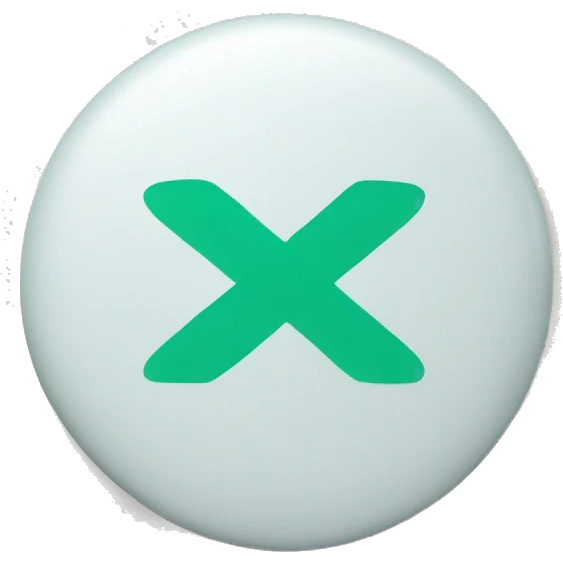 Crossed out Pill with m logo on it emoji