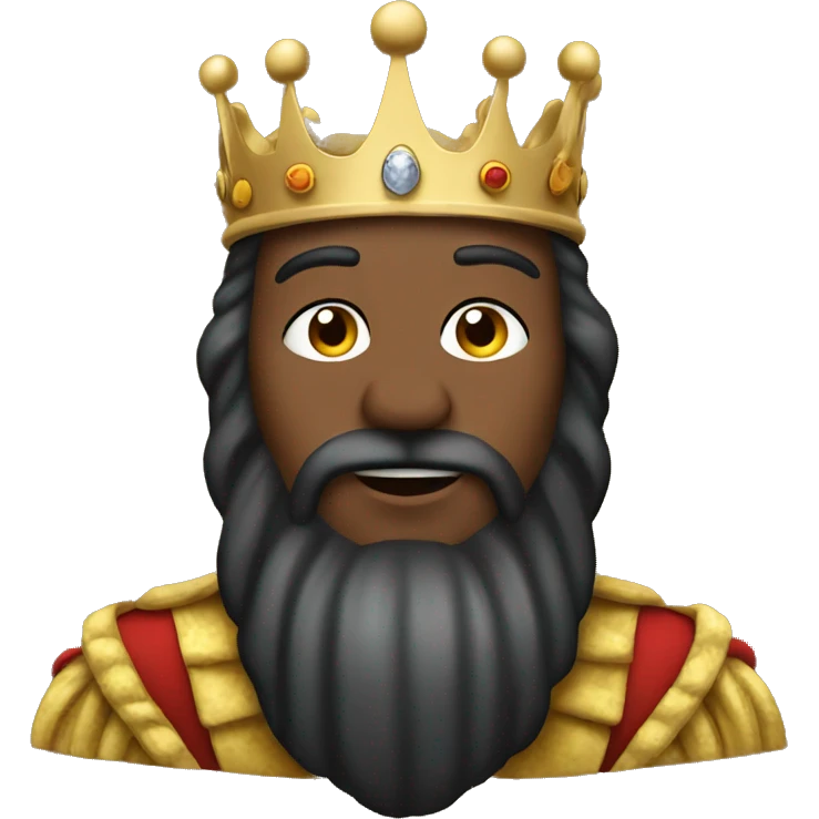 king spreading his rms emoji