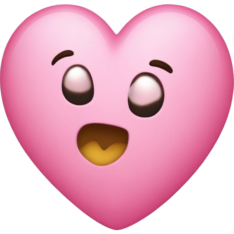 corazón rosa claro emoji