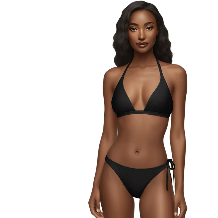 Black Bikini emoji