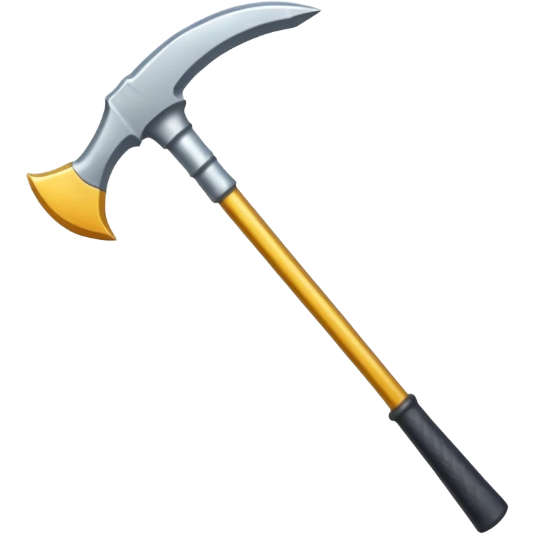symmetric mining pickaxe emoji