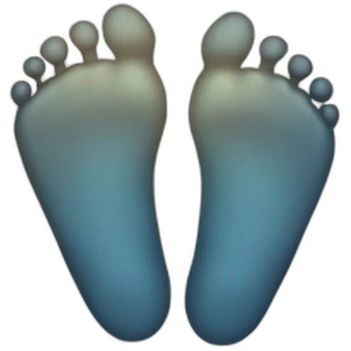 Feet emoji