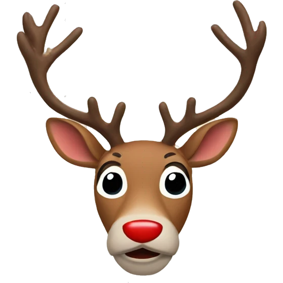 Rudolph emoji