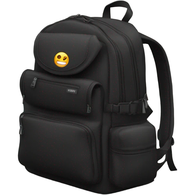 Black backpack  emoji