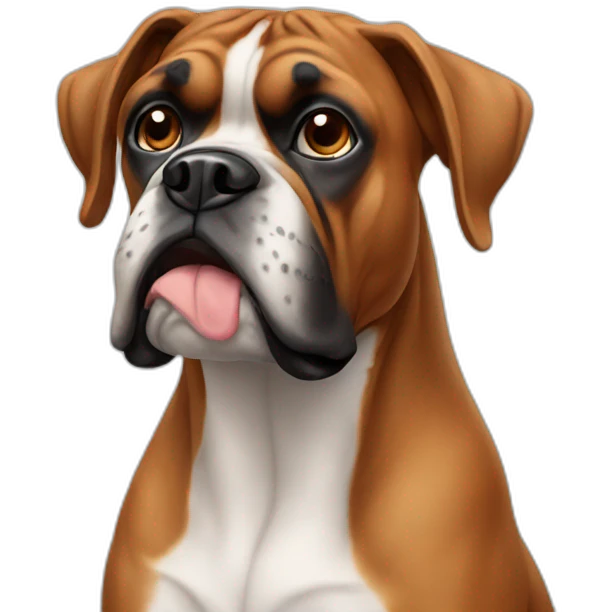 boxer dog emoji